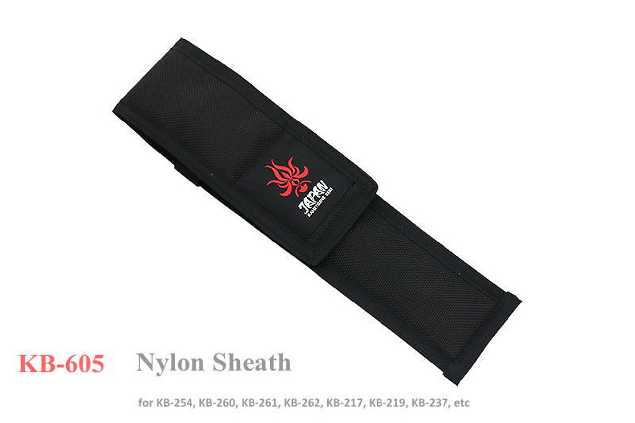 Kanetsune KB-606 Medium Nylon Fixed Blade Hunting Tactical Knife Sheath