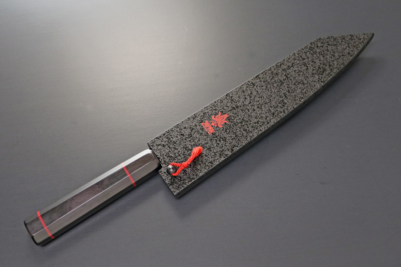 Kanetsune KC-815 Namishibuki Kiritsuke 210mm Damascus Kitchen Knife