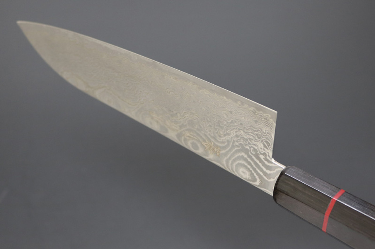 Kanetsune KC-843 Namishibuki Wa-Santoku 180mm Damascus Kitchen Knife