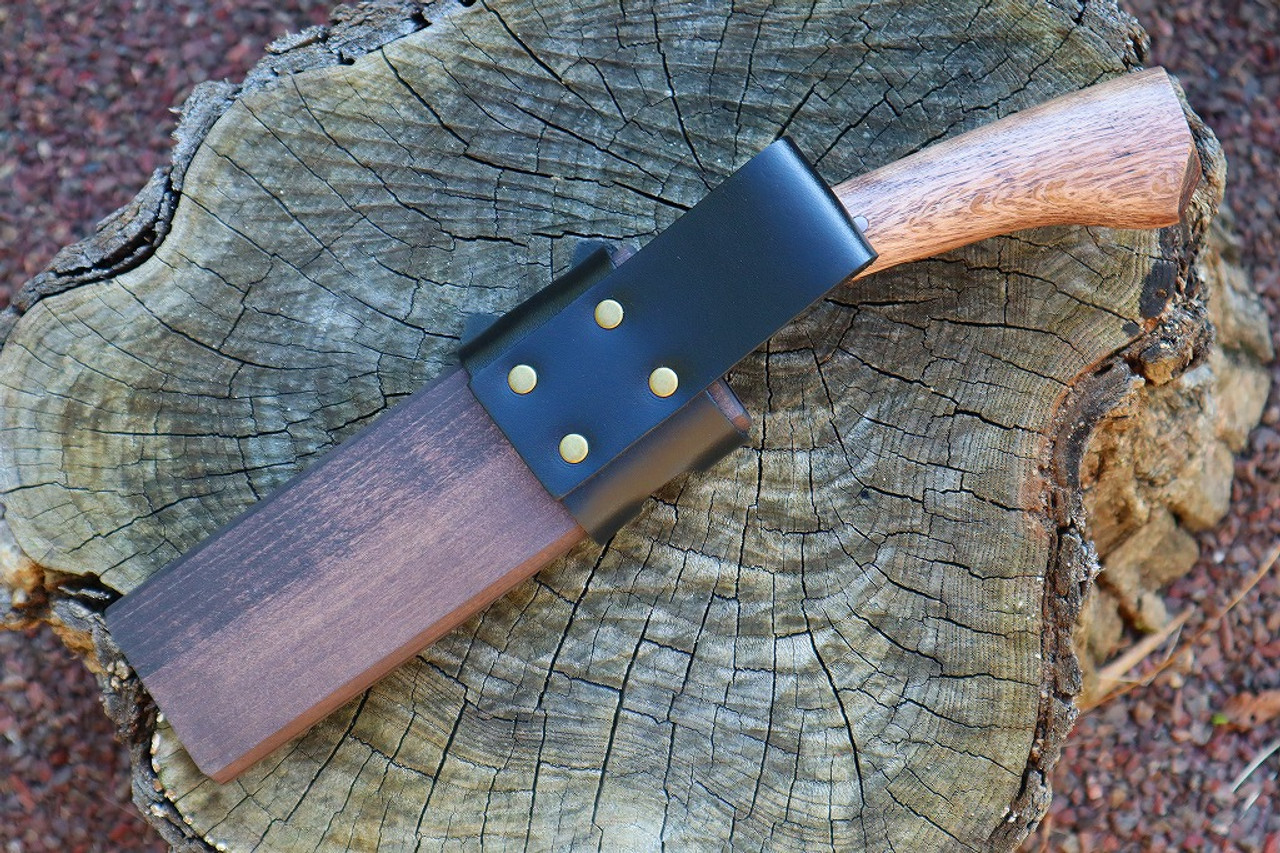 Masano Toyokuni TKA-027 Takuminata D. Bevel Fixed Blade Nata Hatchet Knife