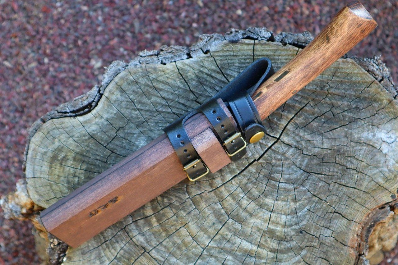 Masano Toyokuni TKA-027 Takuminata D. Bevel Fixed Blade Nata Hatchet Knife