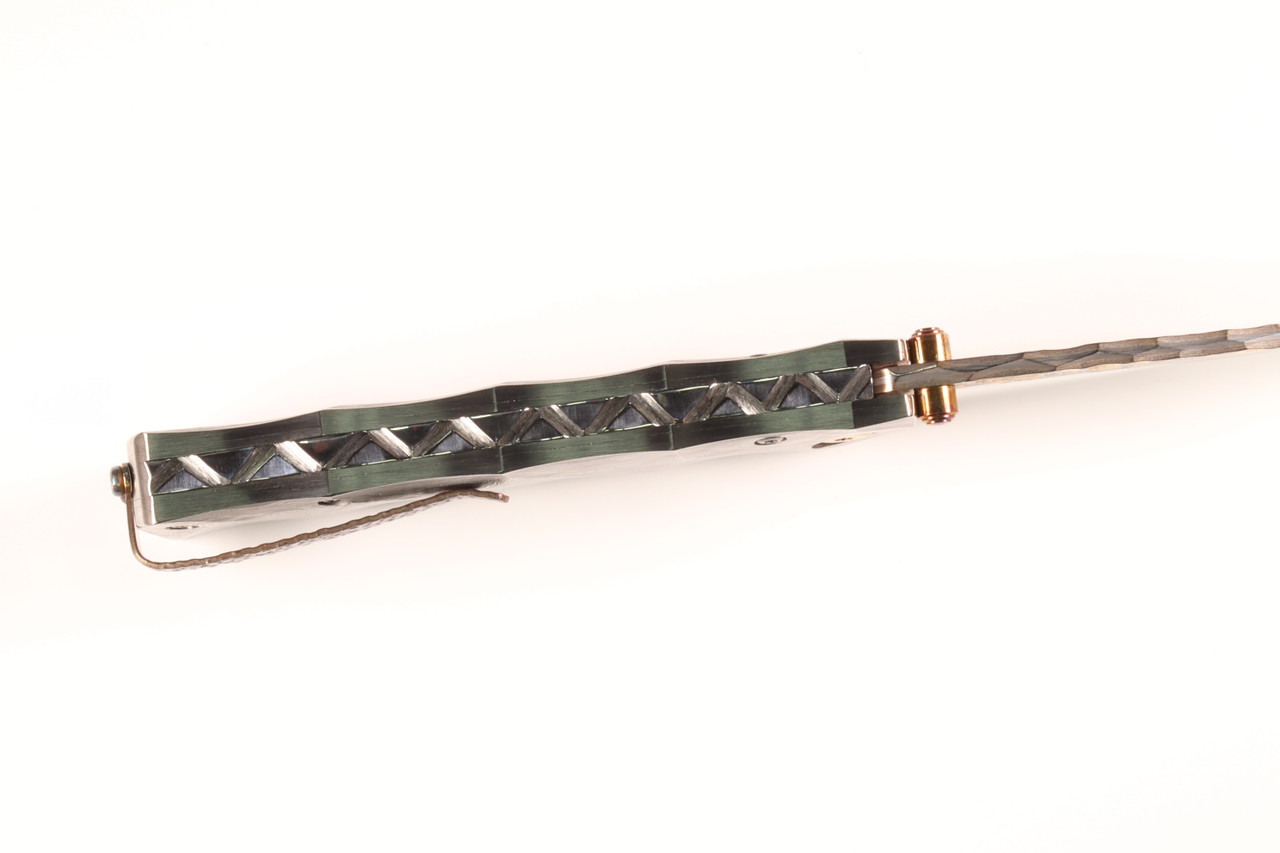 MC-33TD 25th Anniversary Shinra Take Damascus Handle