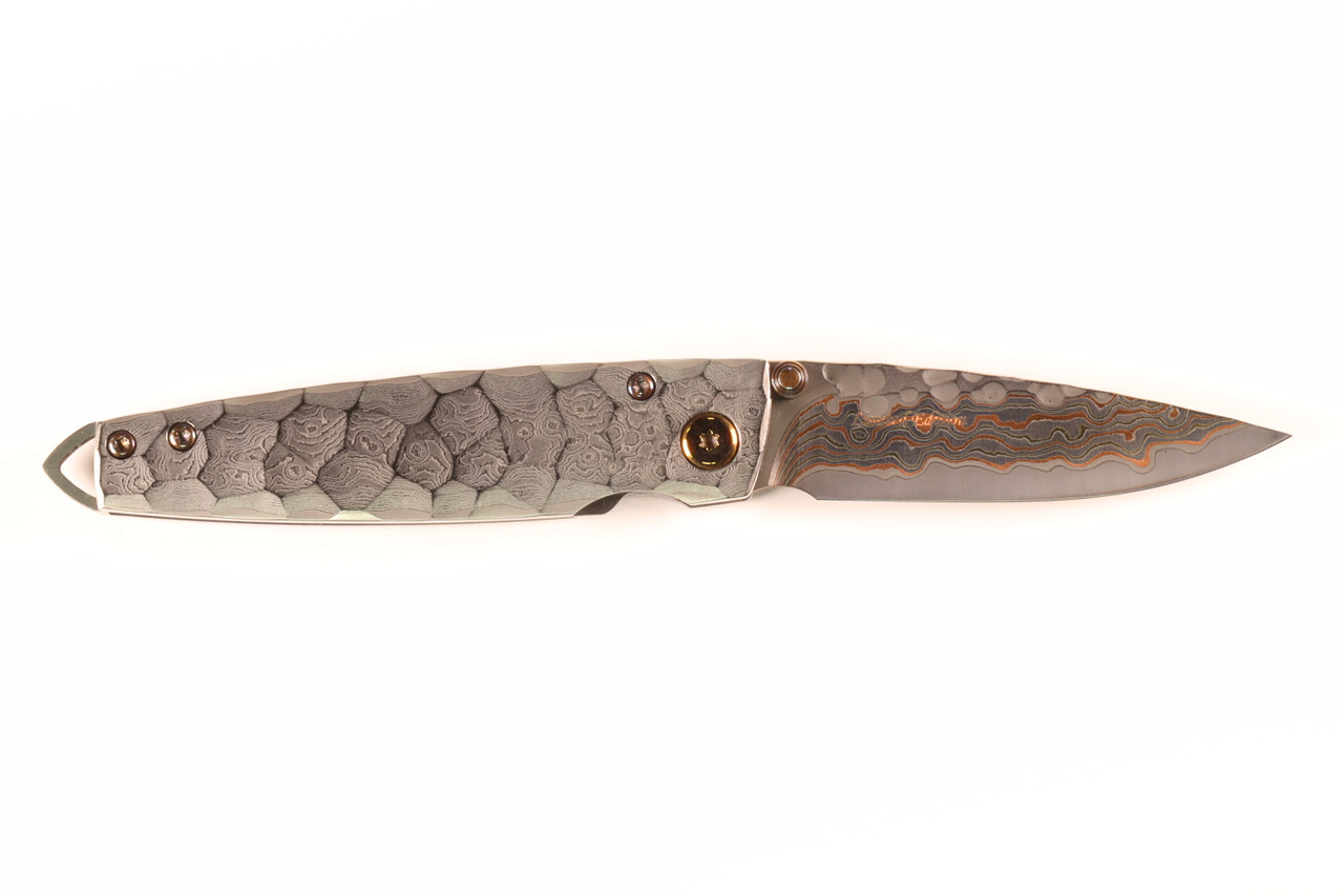 MC-34TD 25th Anniversary Shinra Tsuchi Damascus Handle
