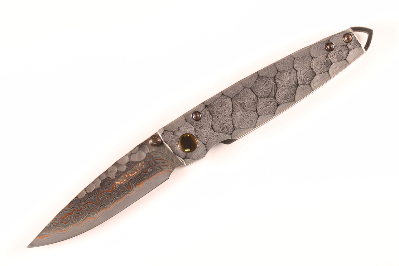 MC-34TD 25th Anniversary Shinra Tsuchi Damascus Handle