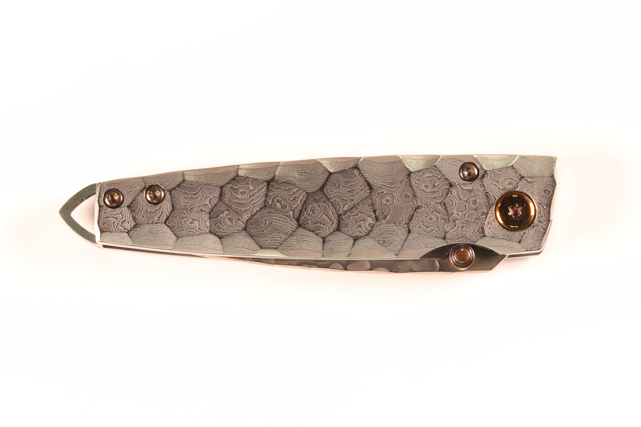 MC-34TD 25th Anniversary Shinra Tsuchi Damascus Handle