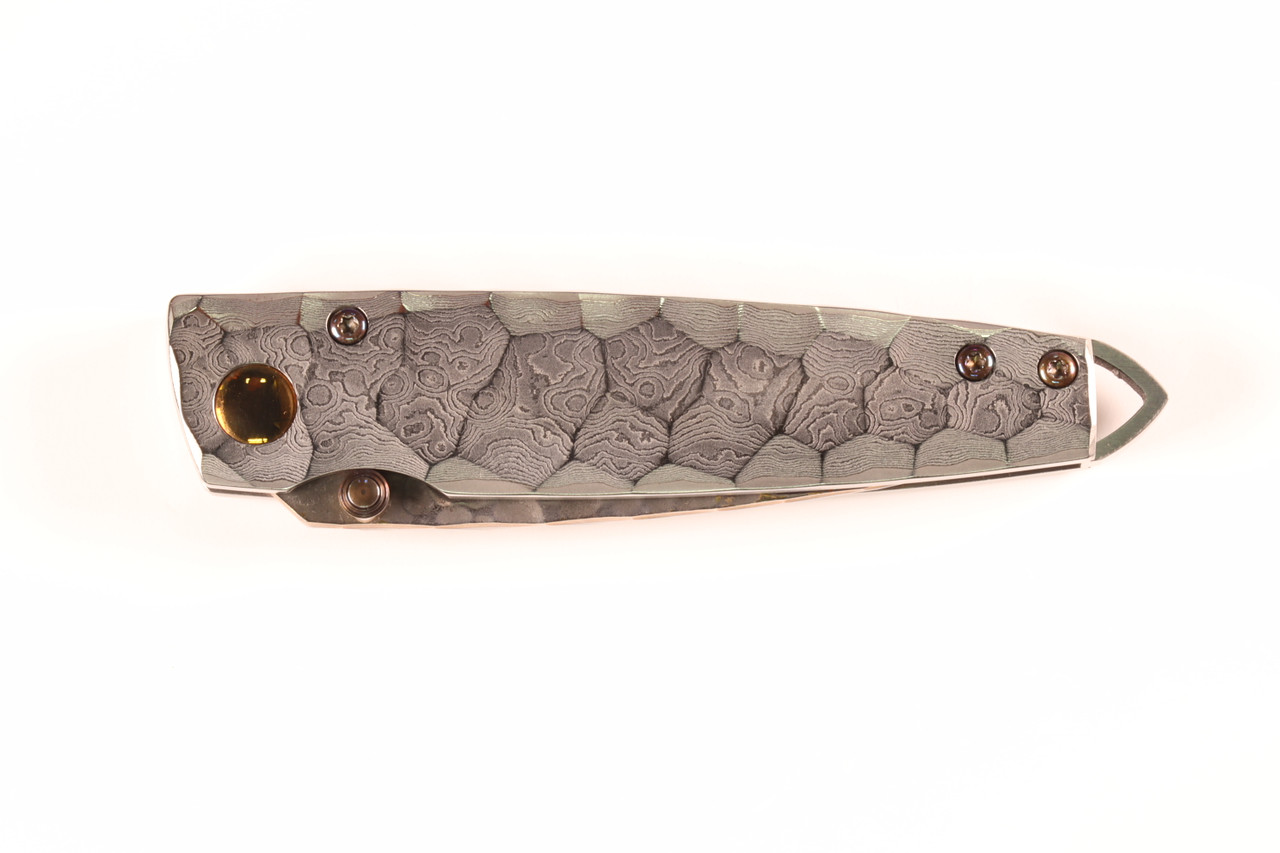 MC-34TD 25th Anniversary Shinra Tsuchi Damascus Handle