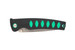 Mcusta MC-44C Katana VG-10 Core San Mai Black/Green Anodized Aluminum 4.25" Folding Knife