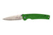 Mcusta MC-163D Fusion VG-10 Core Damascus Green Anodized Aluminum 4.25" Folding knife