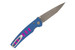 Mcusta MC-43C Katana VG-10 Core San Mai Blue/Purple Anodized Aluminum 4.25" Folding Knife