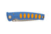 Mcusta MC-42C Katana VG-10 Core San Mai Blue/Orange Anodized Aluminum 4.25" Folding Knife