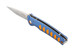 Mcusta MC-42C Katana VG-10 Core San Mai Blue/Orange Anodized Aluminum 4.25" Folding Knife