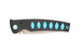 Mcusta MC-41C Katana VG-10 Core San Mai Black/Blue Anodized Aluminum 4.25" Folding knife