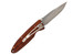 Mcusta MC-18D Classic Wave VG-10 Core Damascus Ironwood 4.37" Folding Knife