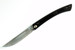 Mcusta MC-223D The Executive VG-10 Core Damascus Black Micarta 4.56" Personal Folding Steak Knife