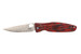 Mcusta MC-183G Sengoku Tokugawa Ieyasu Samurai SPG2 San Mai Red Pakkawood 4.75" Folding Knife (No Clip)