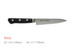 Kanetsune KC-176 AUS-10 Stainless Steel 120mm Petty Kitchen Chef Paring Knife