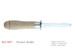 Kanetsune KC-047 420J2 Beech Wood Stainless Steel 95mm Oyster Knife