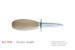 Kanetsune KC-048 420J2 Beech Wood Stainless Steel 64mm Oyster Knife