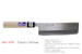 Kanetsune KC-435 Nakiri Blue Steel #2 Migaki 165mm Kitchen Cutlery Chef Knife