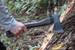 Kanetsune KB-157 Danro Burned Hatchet Axe for Camping & Home