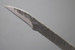 Kanetsune KB-420 Kaze White Steel 65mm One-Piece Field Knife Rough Hammered Finish