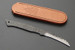 Kanetsune KB-422 Hi White Steel 65mm One-Piece Field Knife Rough Hammered Finish