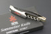 Kanetsune KC-002 AUS-8 Stainless Steel Black Sommelier Knife