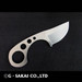 G. Sakai 11577 Small VG-10 Stainless Fixed Blade Skinner Neck Hunting Knife