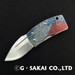 G. Sakai 11601 Ukimon Mt. Fuji VG-10 Small Money Clip Folding Pocket Knife
