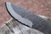 Masano Toyokuni TKA-010 Waza 3.7" Damascus Fixed Blade Hunting Camp Knife