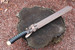 Masano Toyokuni TKA-014 Mai 11.81" Forged Fixed Blade Short Sword Knife