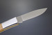 Kanetsune Seki Japan Kaico-Tou White/Brown KB-510 AUS-8 Folding Lockback Pocket Knife