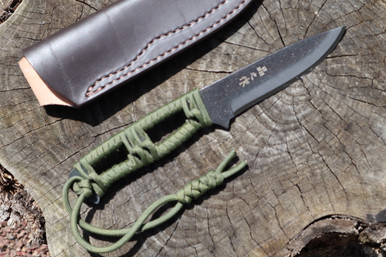 Couteau De Campagne Masano Toyokuni TKA-031 - Lame Fixe Japonaise En Acier Hitachi, 2.44"