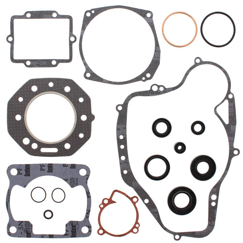 Winderosa Gasket Kit With Oil Seals for Kawasaki KX 250 83 84