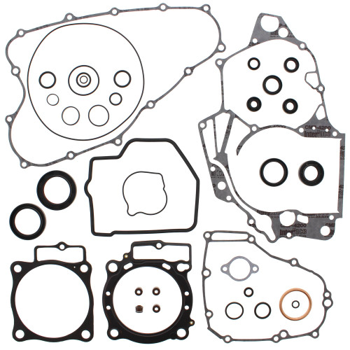 Winderosa Gasket Set with Crank Shaft Oil Seals for Honda CRF 450 R 09-16