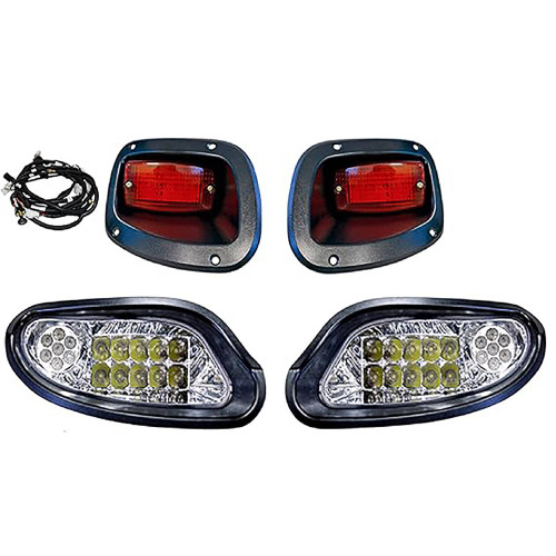 Light Kit For E-Z-GO TXT 2014 and newer, 12V-48V golf carts; LGT-371L