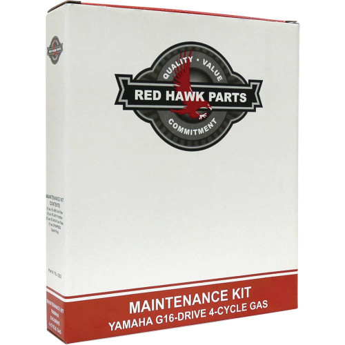 Tune-Up Kit For Yamaha Drive and G16-G22, 4-cycle, gas GCA-JR6TN-UP-KT; FIL-1202