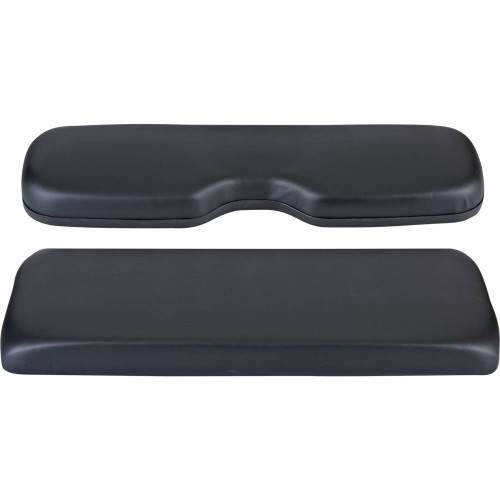 Cushion Set Black, Universal Board, No Welt Pattern Golf Carts; SEAT-601U-B