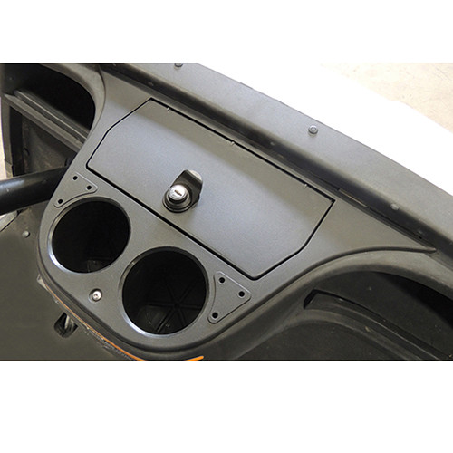 Dash Compartment For Yamaha Drive Black Finish Golf Carts; DASH-0092