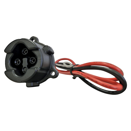 Receptacle For Yamaha Drive 2010 and Newer JW9-H6181-00-00 Golf Carts; CGR-133