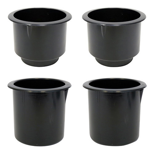 Dash Cup Inserts For Club Car DS Black finish Golf Carts; DASH-0100