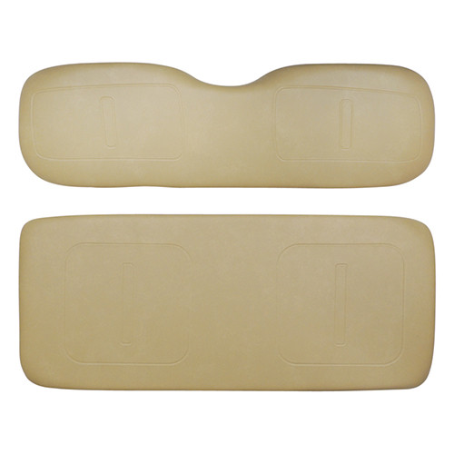 Cushion Set For E-Z-GO TXT 1996 and newer Tan Golf Carts; SEAT-011T