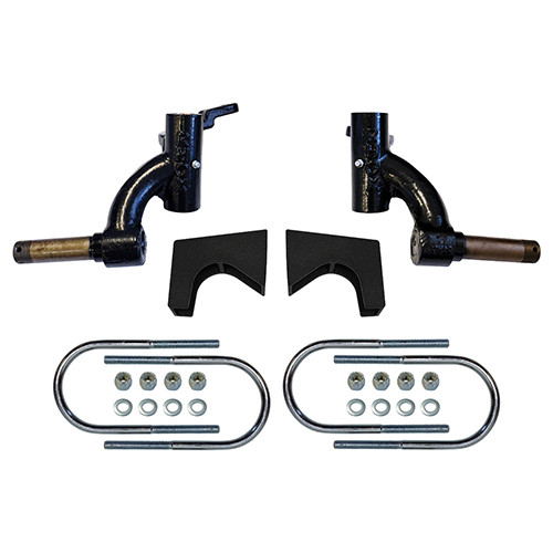 Lift Kit For E-Z-Go TXT Gas 2008.5-19, Kawasaki Engine 3" Drop Spindle; LIFT-310