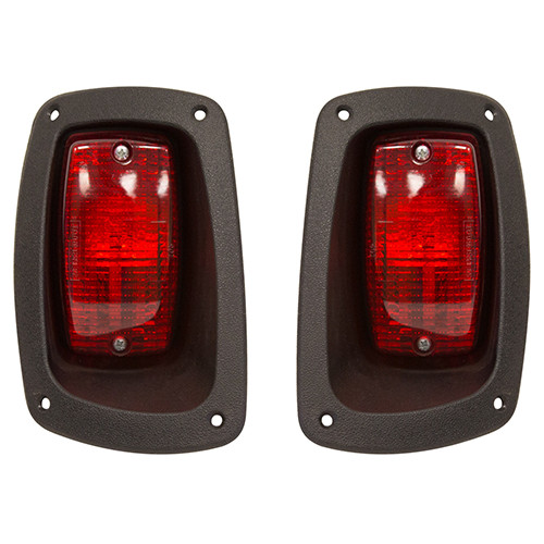Taillights For E-Z-GO RXV 12V-48V 2016-2021 Golf Carts; LGT-372