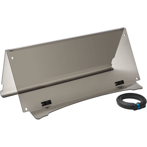 Windshield For Yamaha Drive 1/4" Impact Modified Tinted 2 Piece; WIN-3019