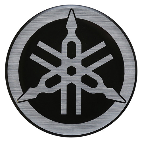 Emblem For Yamaha Drive JW1-F4161-00 Black/Silver Golf Carts; BP-0084