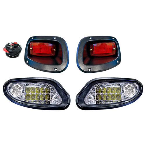 Light Kit For E-Z-GO TXT 2014 and newer 12 Voltage Golf Carts; LGT-381L