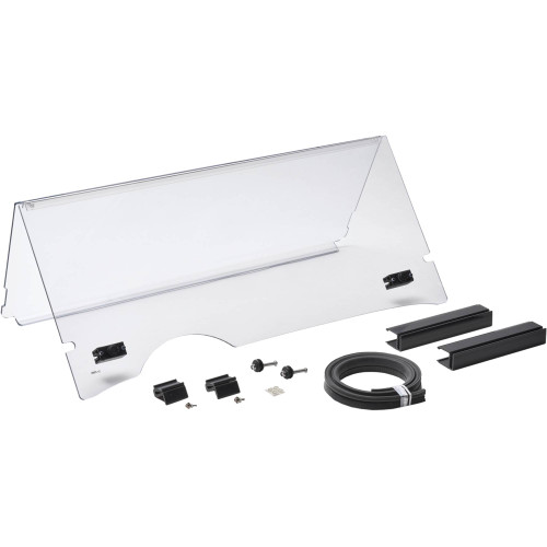 1/4" Windshield For E-Z-GO RXV 2008 & newer Clear 2 Piece Golf Carts; WIN-3022