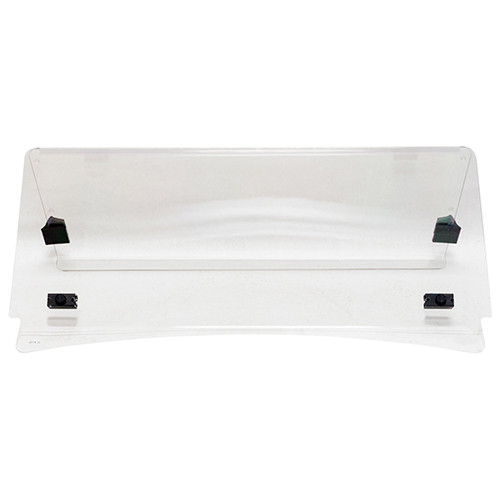Windshield For For E-Z-GO ST/Workhorse Clear, 2-Piece Impact Modified; WIN-4020