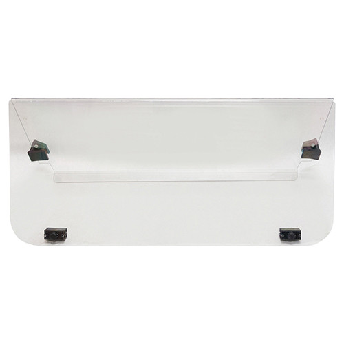 Windshield For Yamaha G22 Clear, 2-Piece Style Windshield 17" Height; WIN-4016